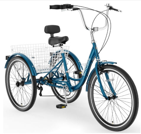 MOONCOOL Adult Folding Tricycle — folding adult tricycle